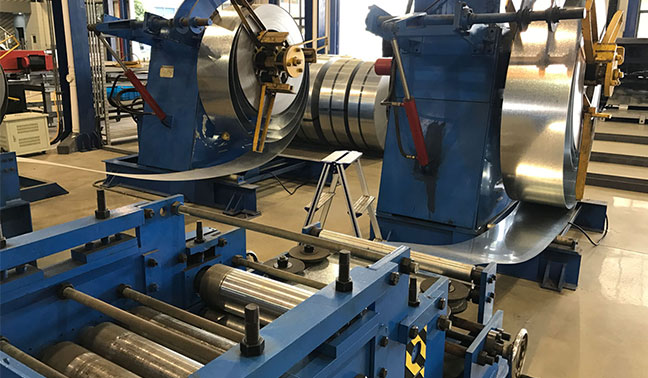 Autostacker's Galvanized Deck Roll Forming Machine