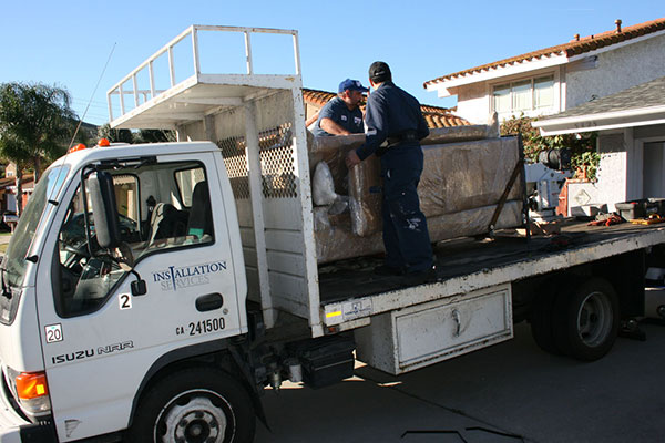 Parking lift installation