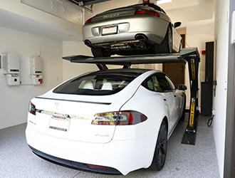 Autostacker Parking Lift Ceiling Porsche