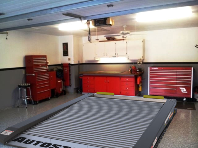 Home car lift for parking
