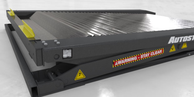 Platform wheel trough